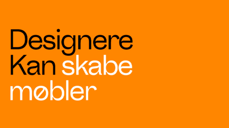 Grafik: designere kan skabe møbler