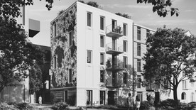 Rendering - MiniCO2 Etagehuse i Fredericia