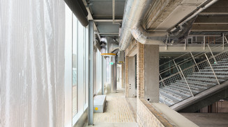Indre af industriel bygning