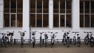 Parkerede cykler