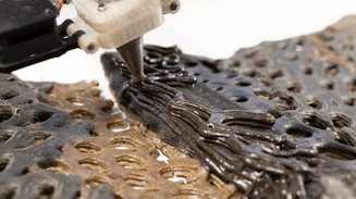 3D printer i gang med at printe