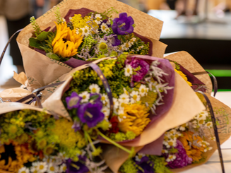 blomsterbuketter