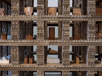 Arkitekturmodel. Foto: Karina Tengberg