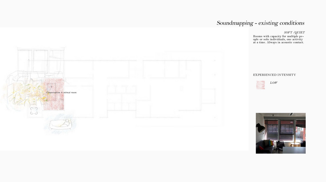 Soundmapping existing interior conditions