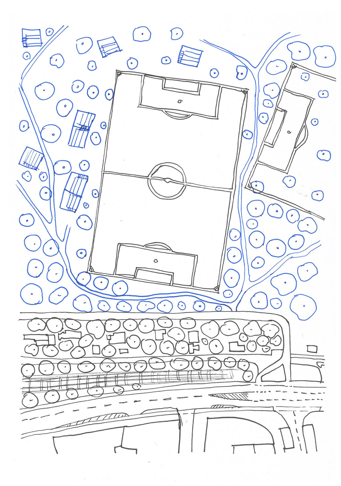 Sketch_plan of the football field (edge)