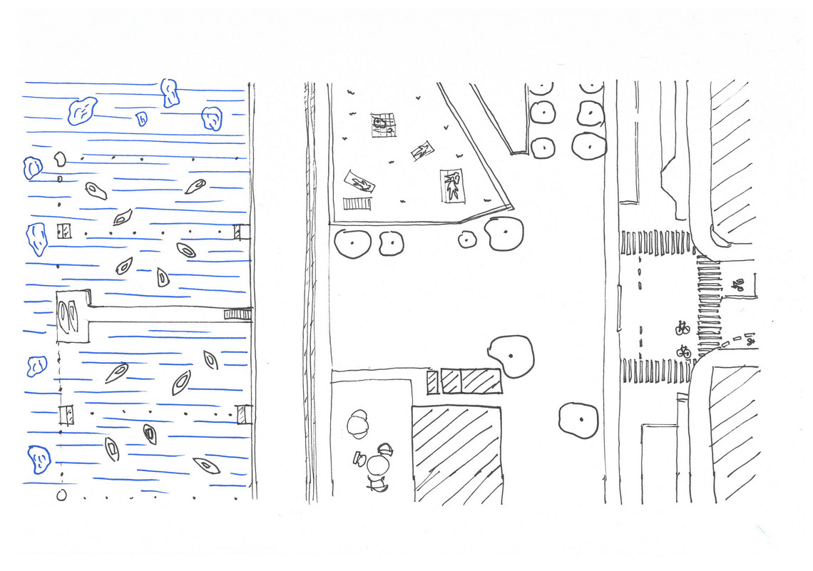 Sketch_plan of Islands brygge 3