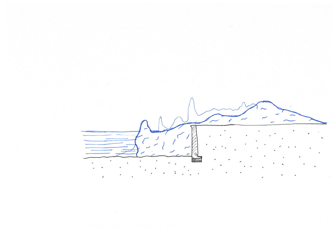 Sketch_section of Islands brygge 2