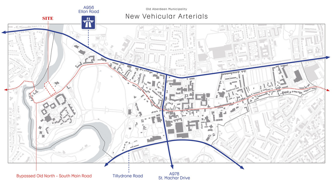 Site Surroundings - New and Old Arterial 