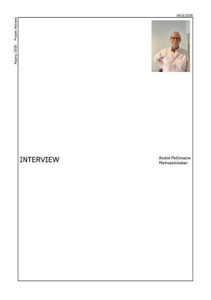 Interview om Strategien bag Metrosystemerne