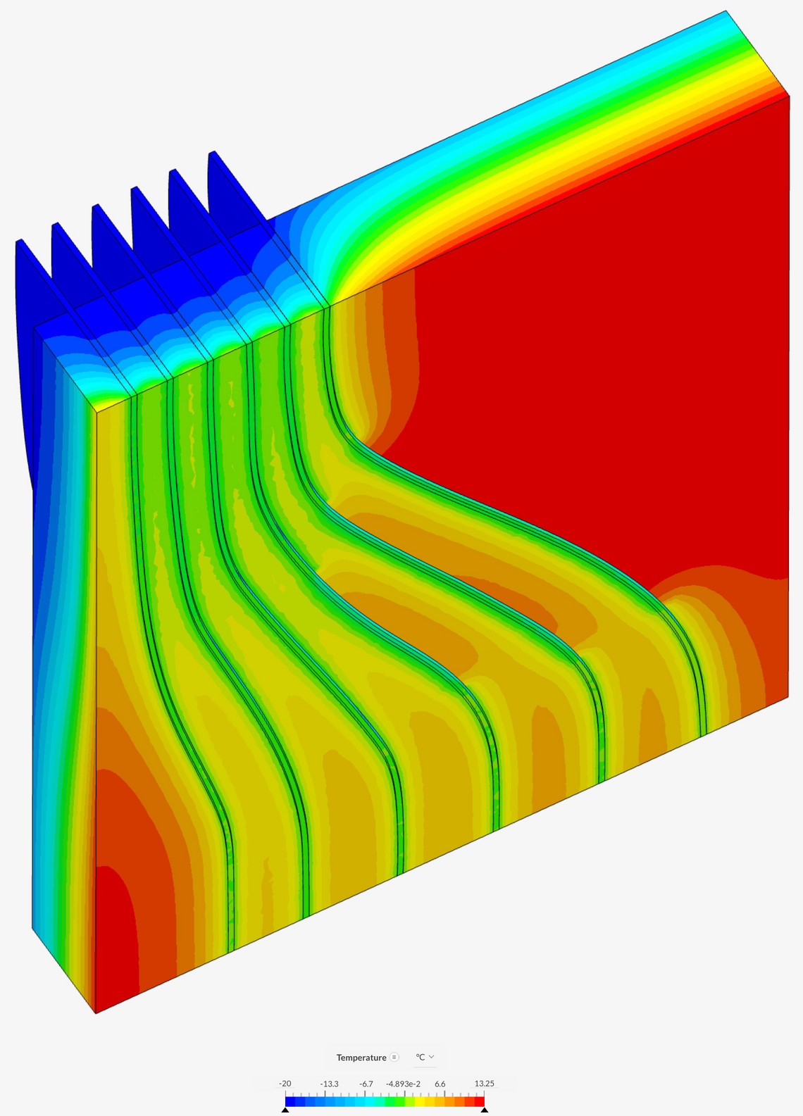 Heat Transfer Modulation with Hybrid Wood Species