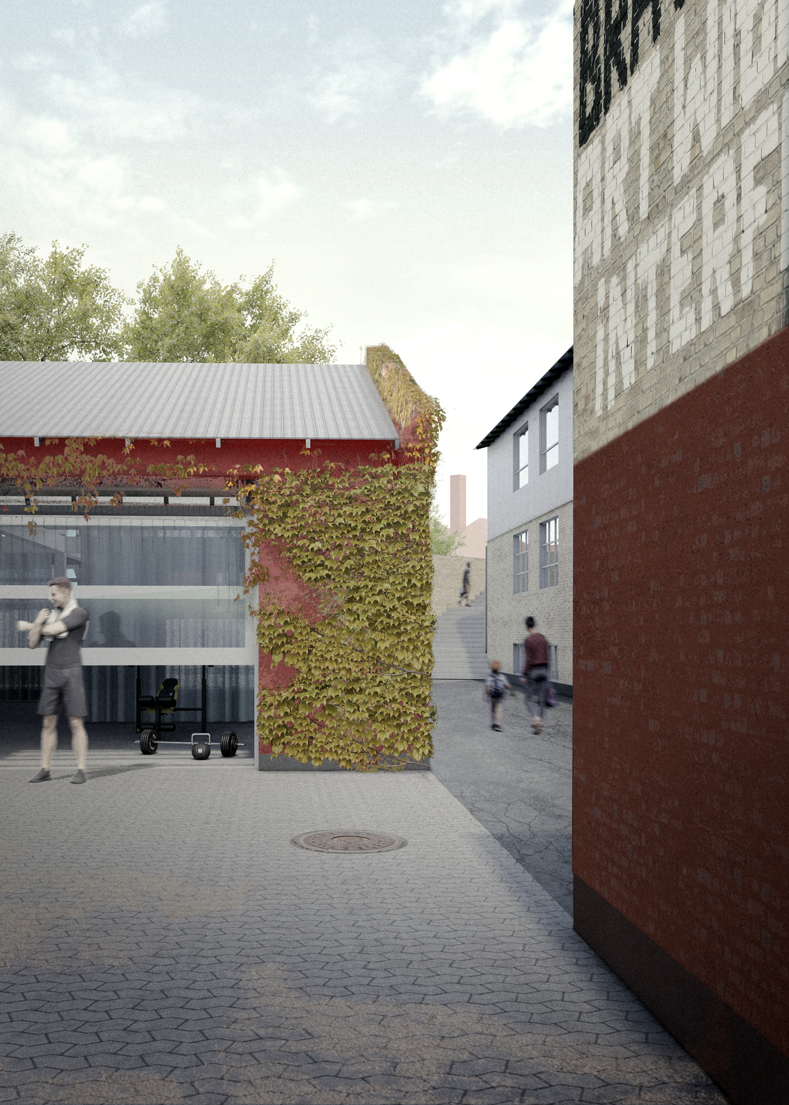 Visualisering ved forpladsen