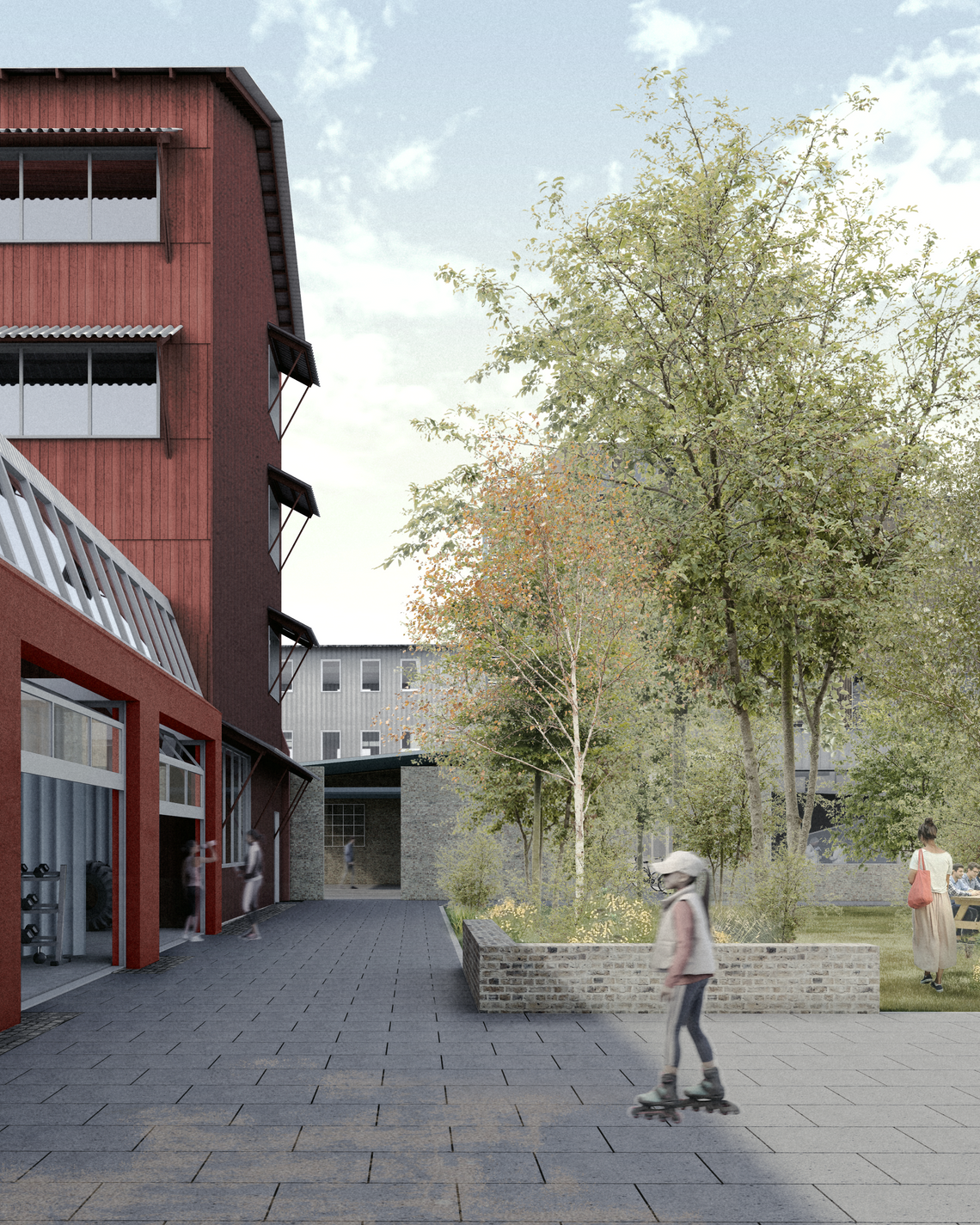 Baggården ved Træskæreriet
