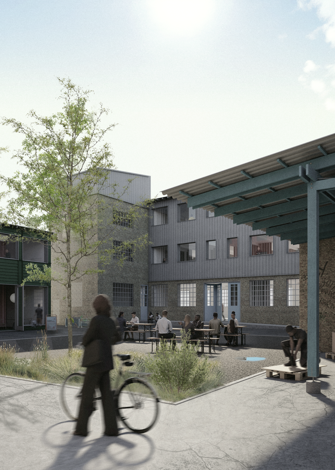 Visualisering i Smediegården