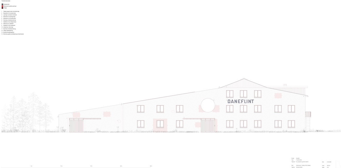 Nordvest facade 1-50