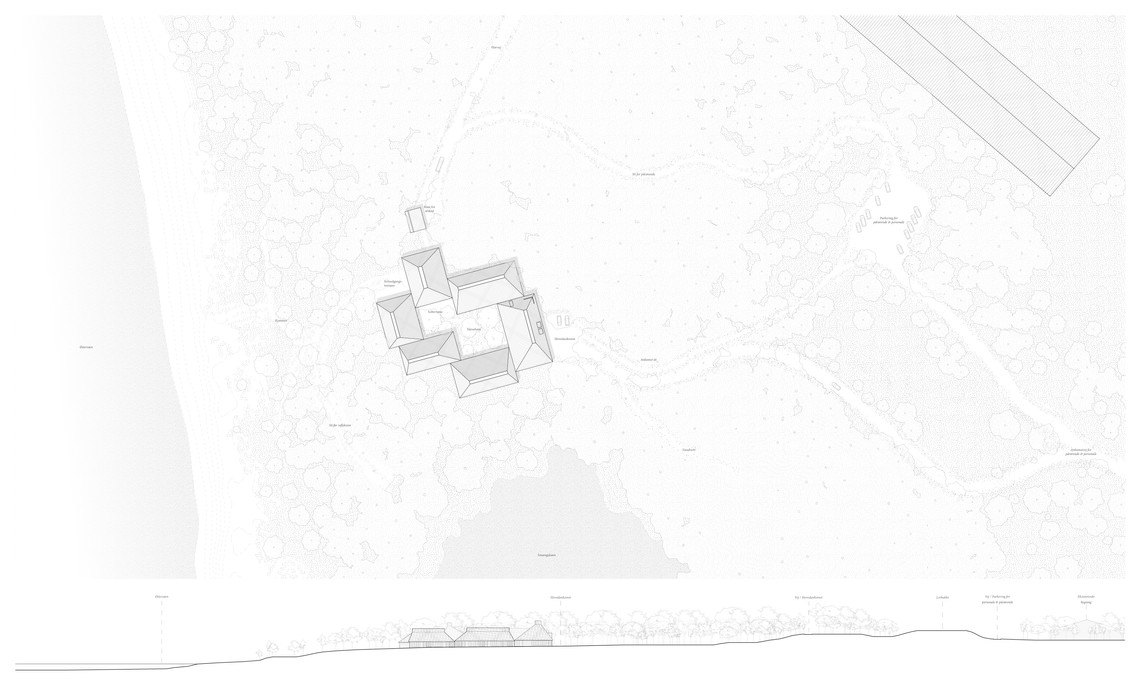 Situationsplan m tekst