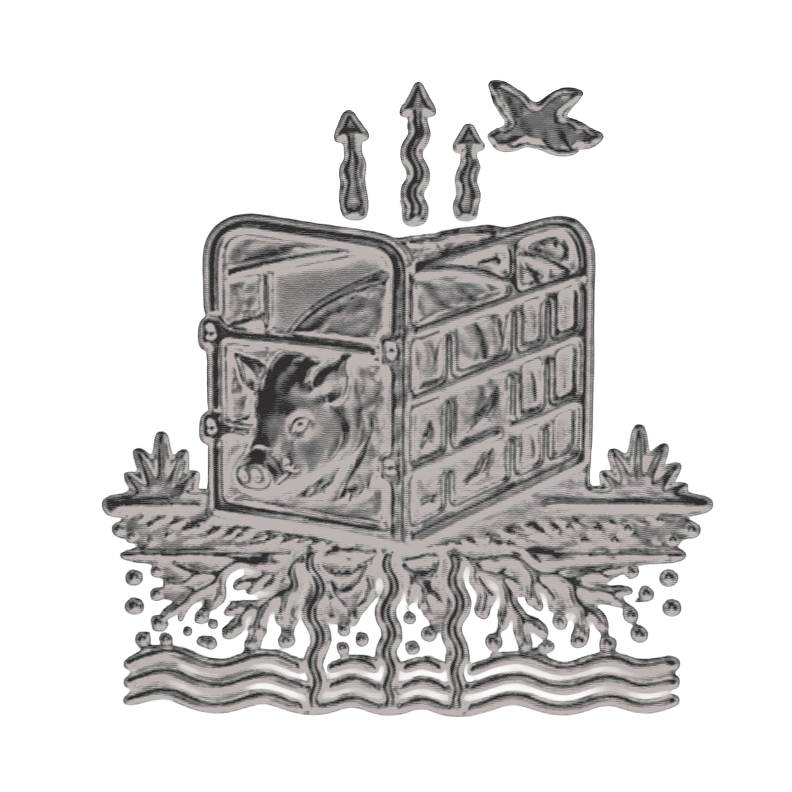Symbol for immediate impact (negative externalities)