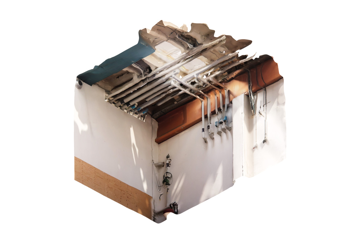 3D Scan: Loft i hal