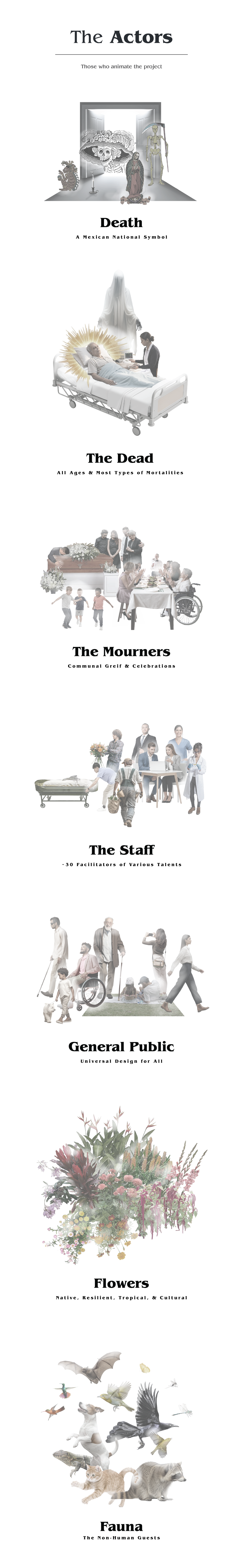 Diagram of The Actors of the project