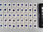 Cobalt blue in concentration b, after treatment