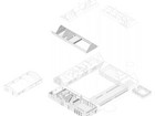 Auditorium, fællesrum og mellemgang (Den store stald)