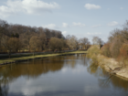 Neisse-floden set fra Bahnbrücke