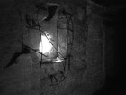 Billede af hul i bunker