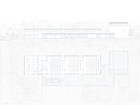 Studiehus: Opstalt V 1:100 / Plan 1:100.