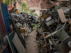 Interior photo of exisiting abandoned building