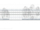 Facade mod byen / Opstalt / 1:100