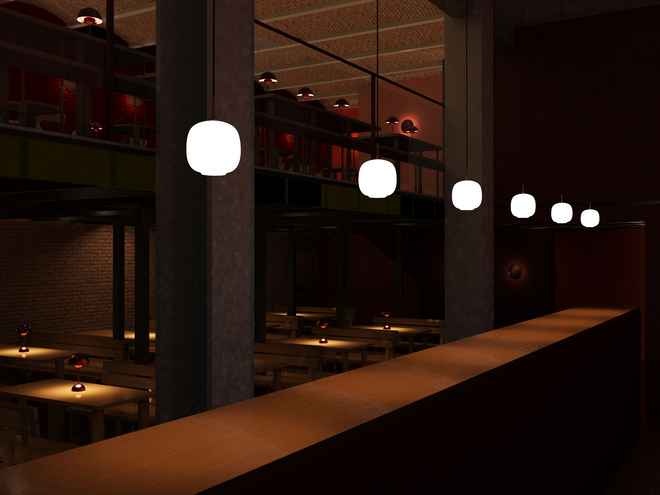 Rendering – bar