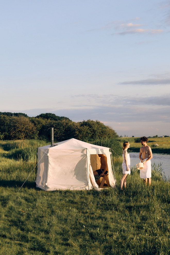 Sauna Tent in Situ 