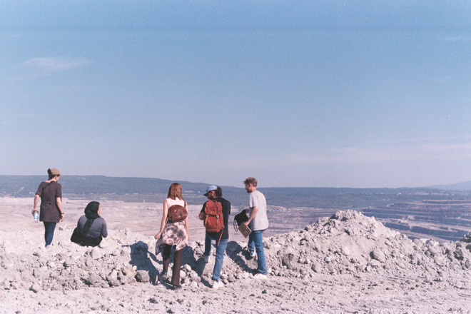 A research trip to open-pit mine in Lusatia