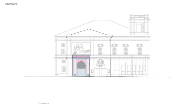 Mapping of existing facade