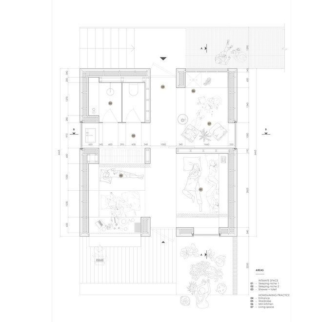 Living Unit – Plan