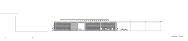 Warehouse elevation 