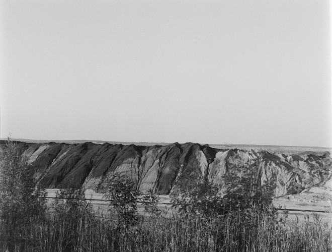 Tailings Piles in Nochten mine, Lusatia