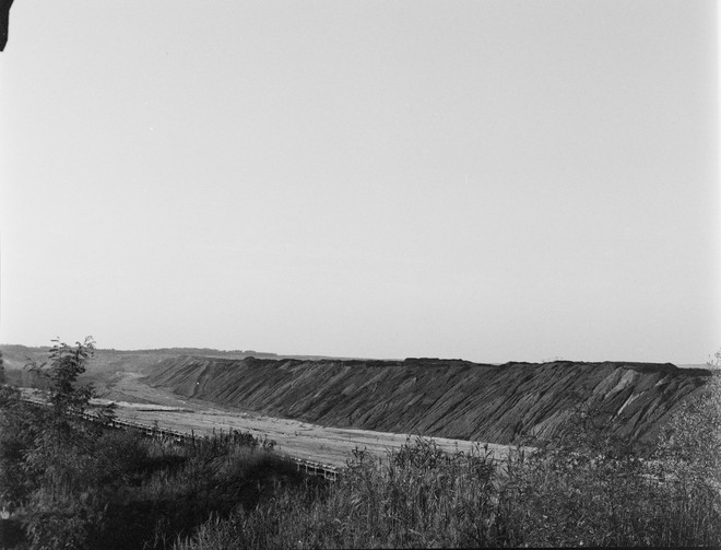 Tailings Piles in Nochten mine, Lusatia