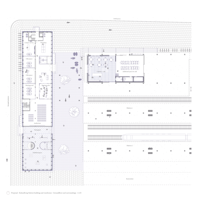 Plan - Kalundborg Station