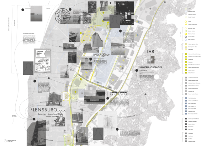 Site registration: Map of Flensburg Hafen-Ost