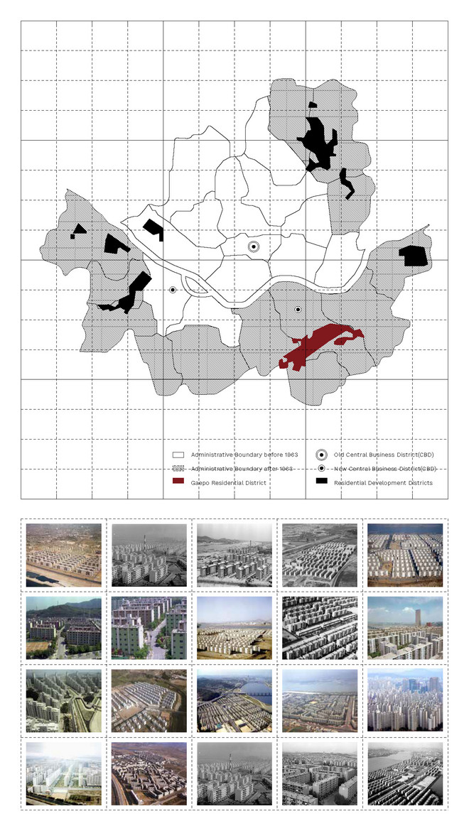 Expansion of Seoul and mass housing district development in 1970s