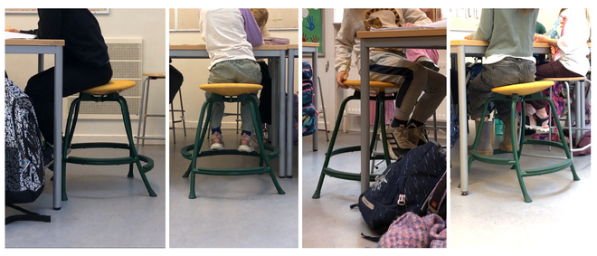 The stool at a preschool