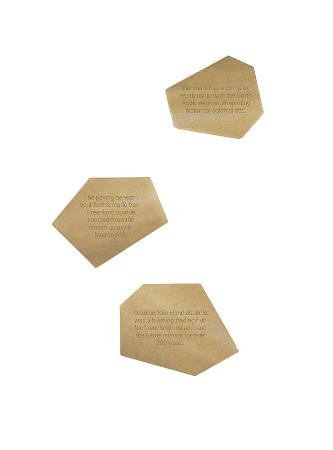 These signs will display information about the site and the project Information ground metal plates