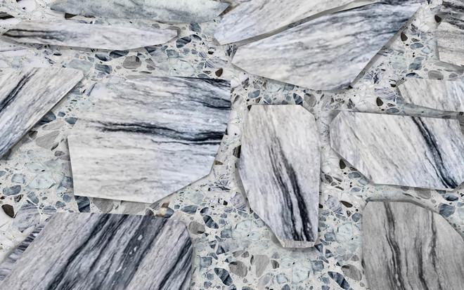 Greenland marble terrazzo