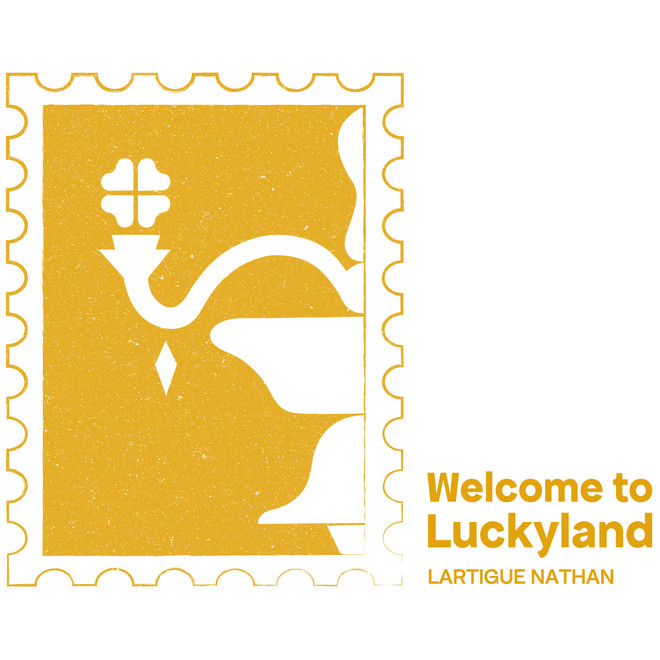 Logotype "Welcome to Luckyland" - Disa Hagström, Stockholm 120 54 Sweden