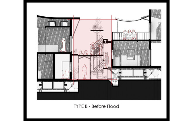 Box Space B - Before Flood