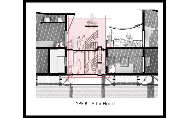 Box Space B - After Flood