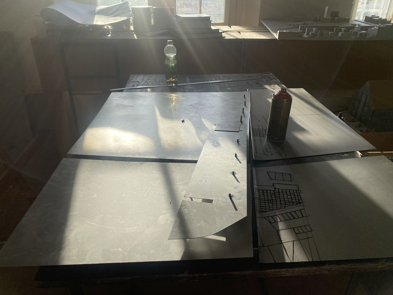 1:5000 model, procesbillede