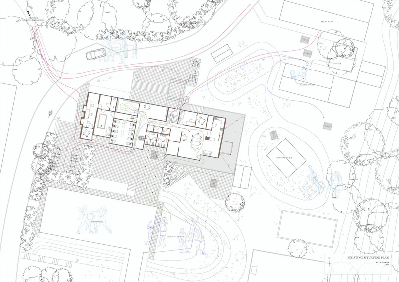 Existing situation plan