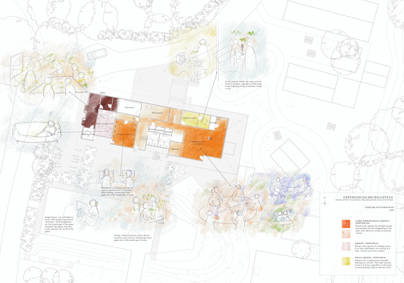 Soundmapping existing interior conditions