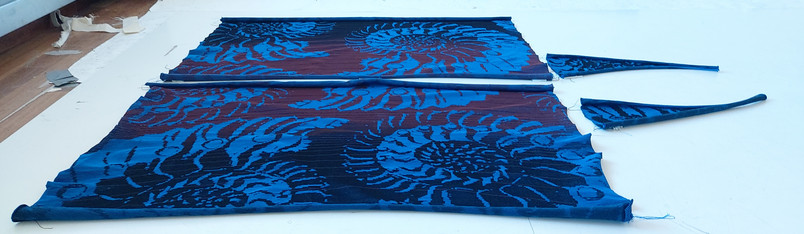 PATTERN PARTS FOR DIVERS SUIT